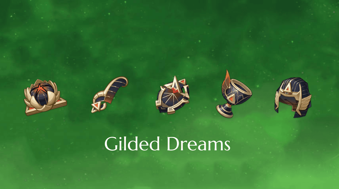Gilded Dreams Artifact Set and Locations